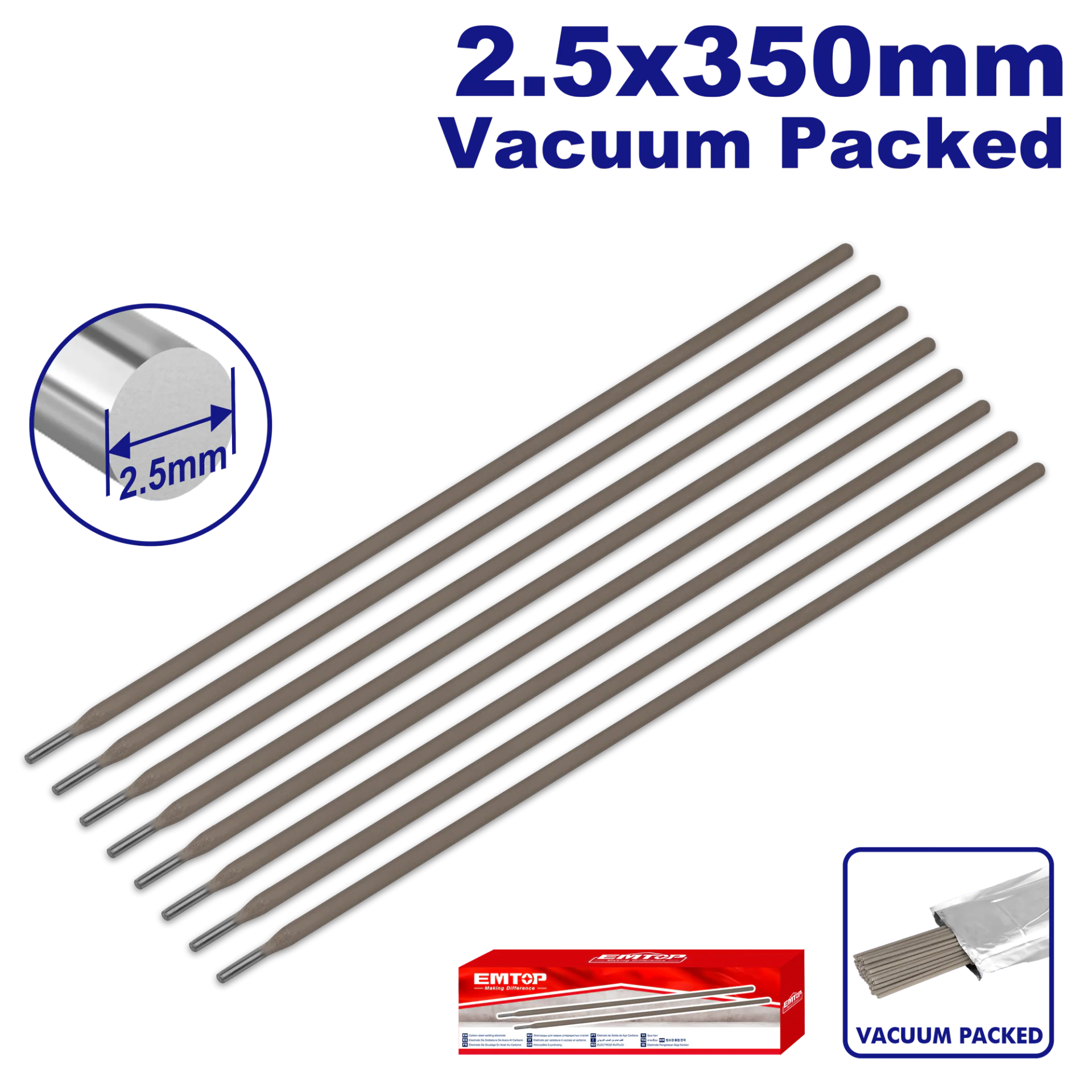 EERCVC2121 2.5mm 碳鋼電焊條