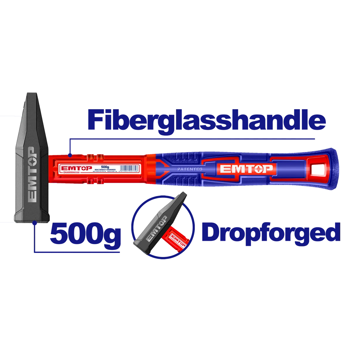 EHAMMH0500 500g專業機械磚鎚
