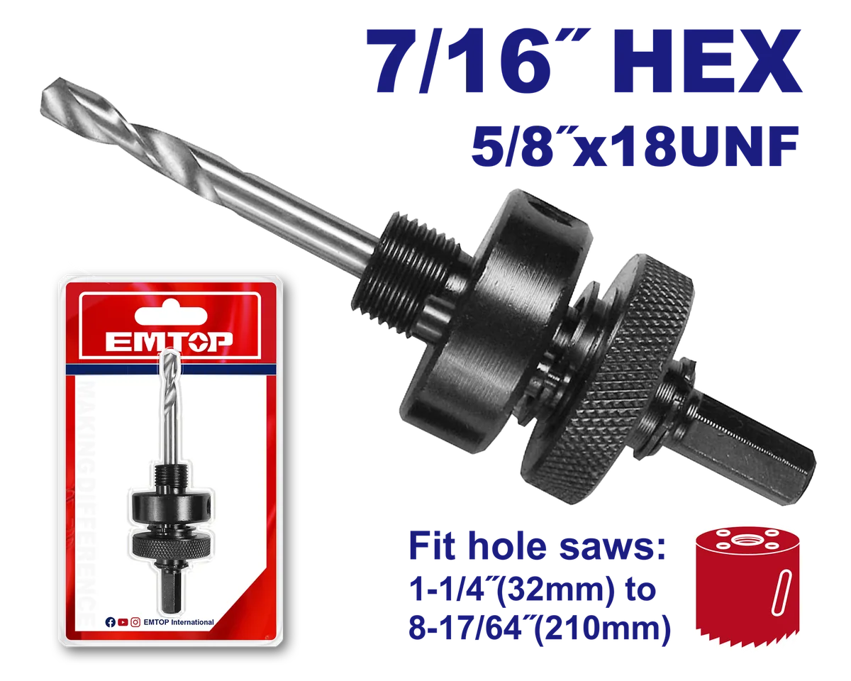 EHSA05 16吋六角柄大型開孔器接桿