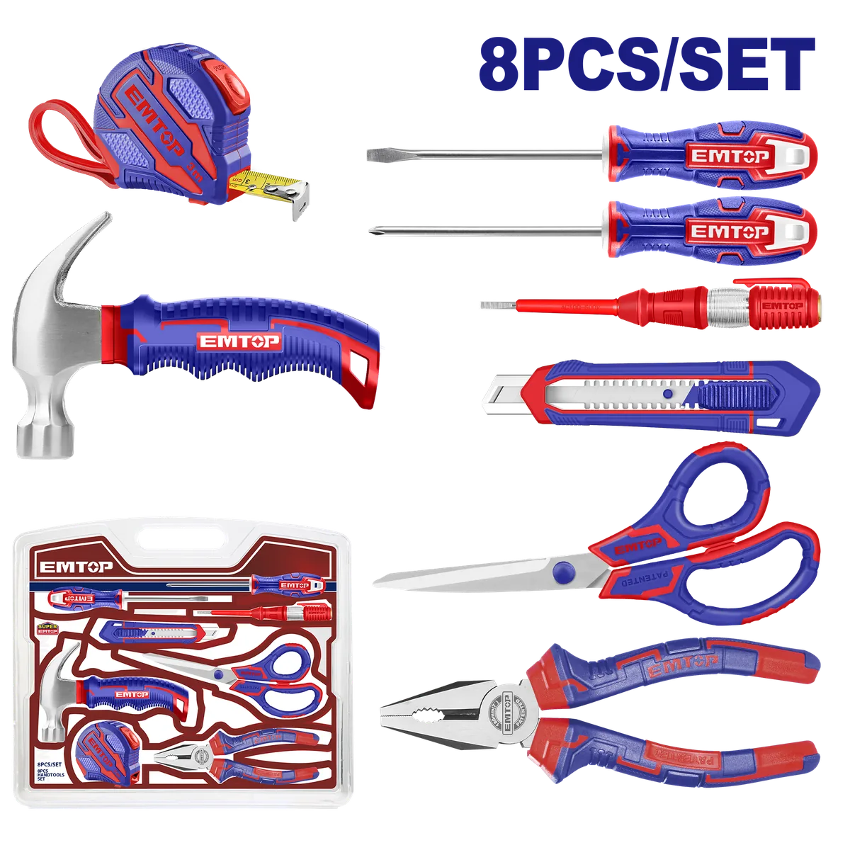 EHTS01081 8件式多功能手工具套組