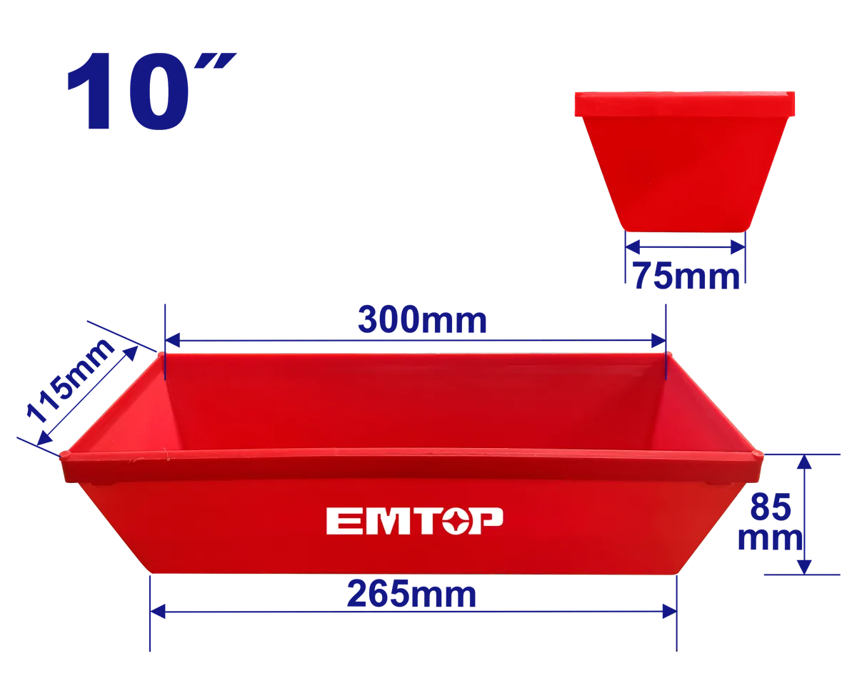 EMNQ1330 10吋塑膠水泥槽