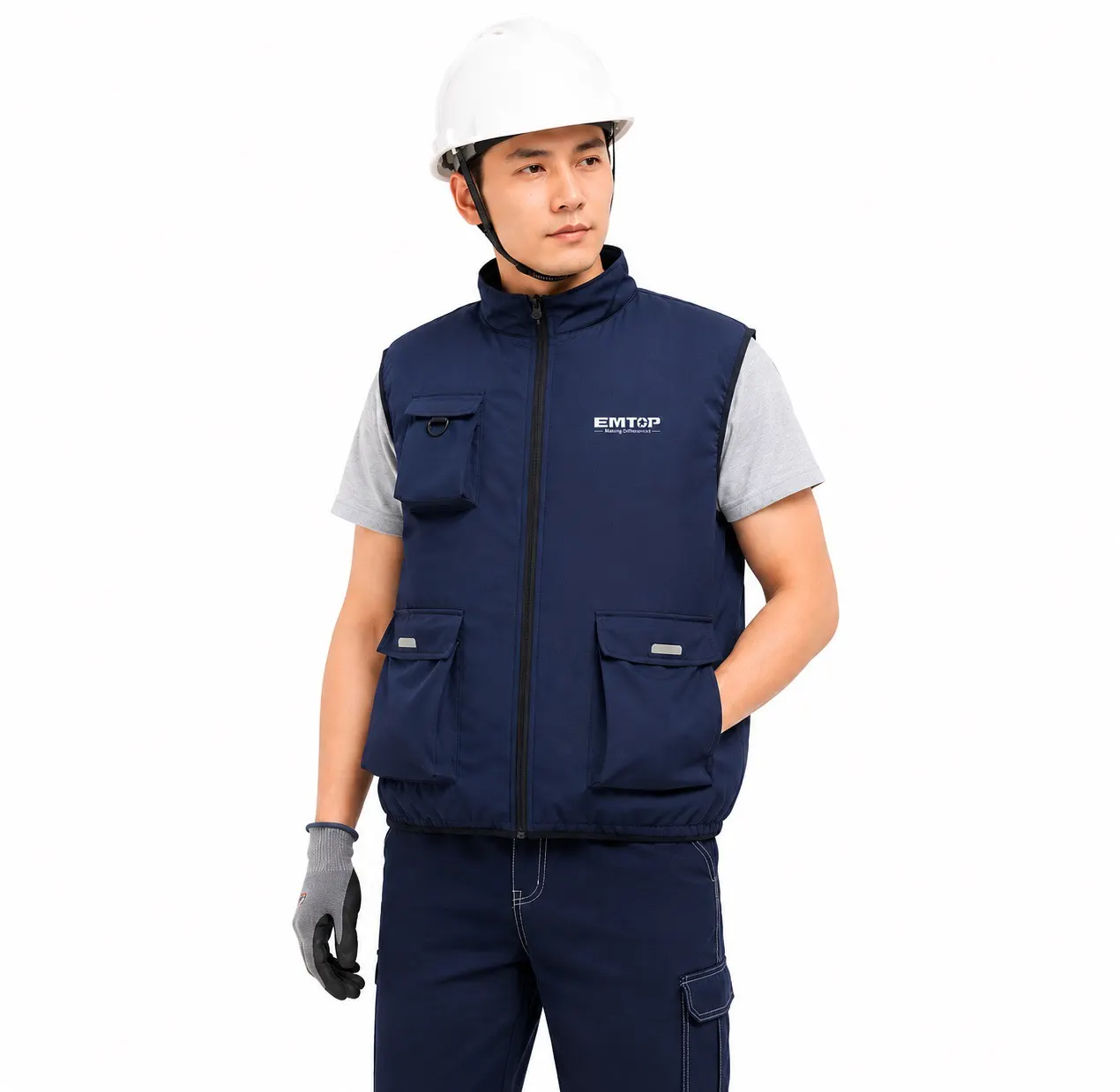 EMTACV4XL0017-A EMTOP-工作空調服-4XL號（含風扇)