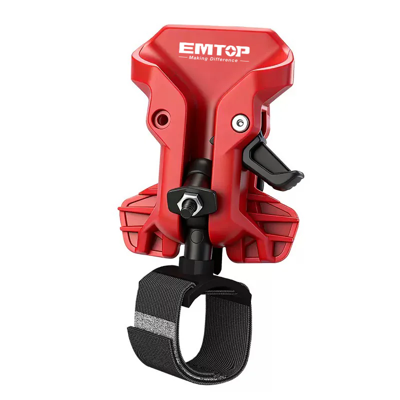 EMTHHKR0010 EMTOP-電動工具自鎖快掛腰帶掛勾（紅）