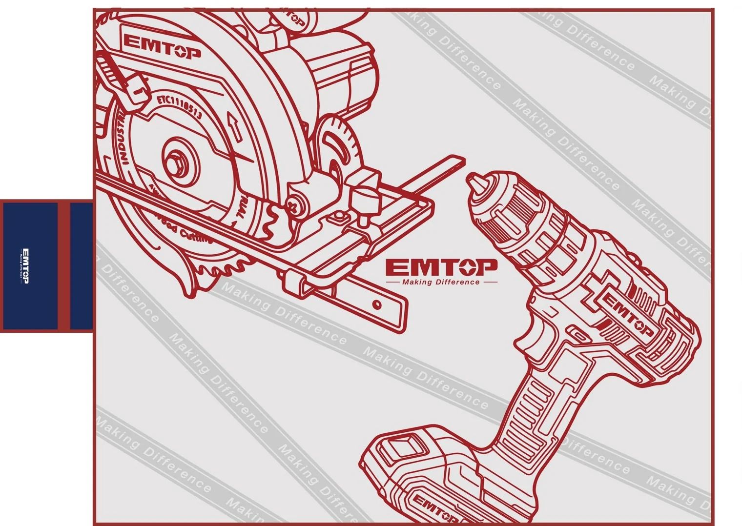 EMTPCM150180 EMTOP-戶外野餐墊150x180cm