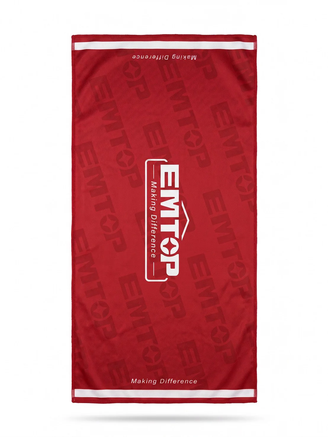 EMTTWLR0027 EMTOP-時尚運動巾35x75cm(紅)