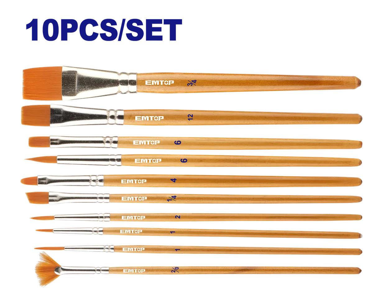 EMXA1K10 油漆畫筆組套/10pcs/set