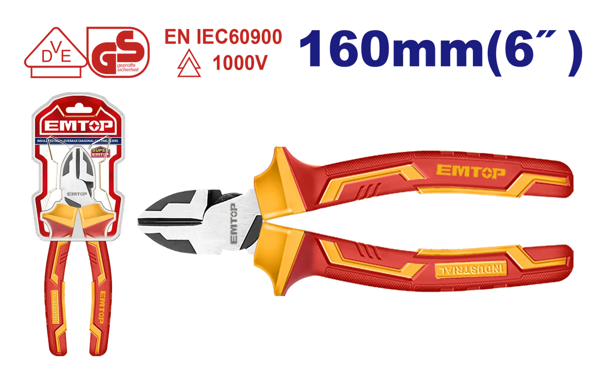 EPLRD0631 6吋1000V絕緣電工省力斜口鉗