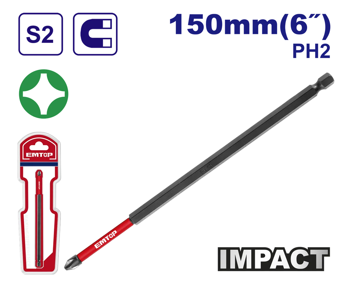 ESBTM5PH2150 150mm衝擊型PH2十字長批頭