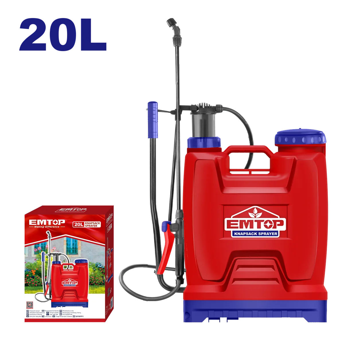 ESPP42002 手動背負式噴霧器/20L