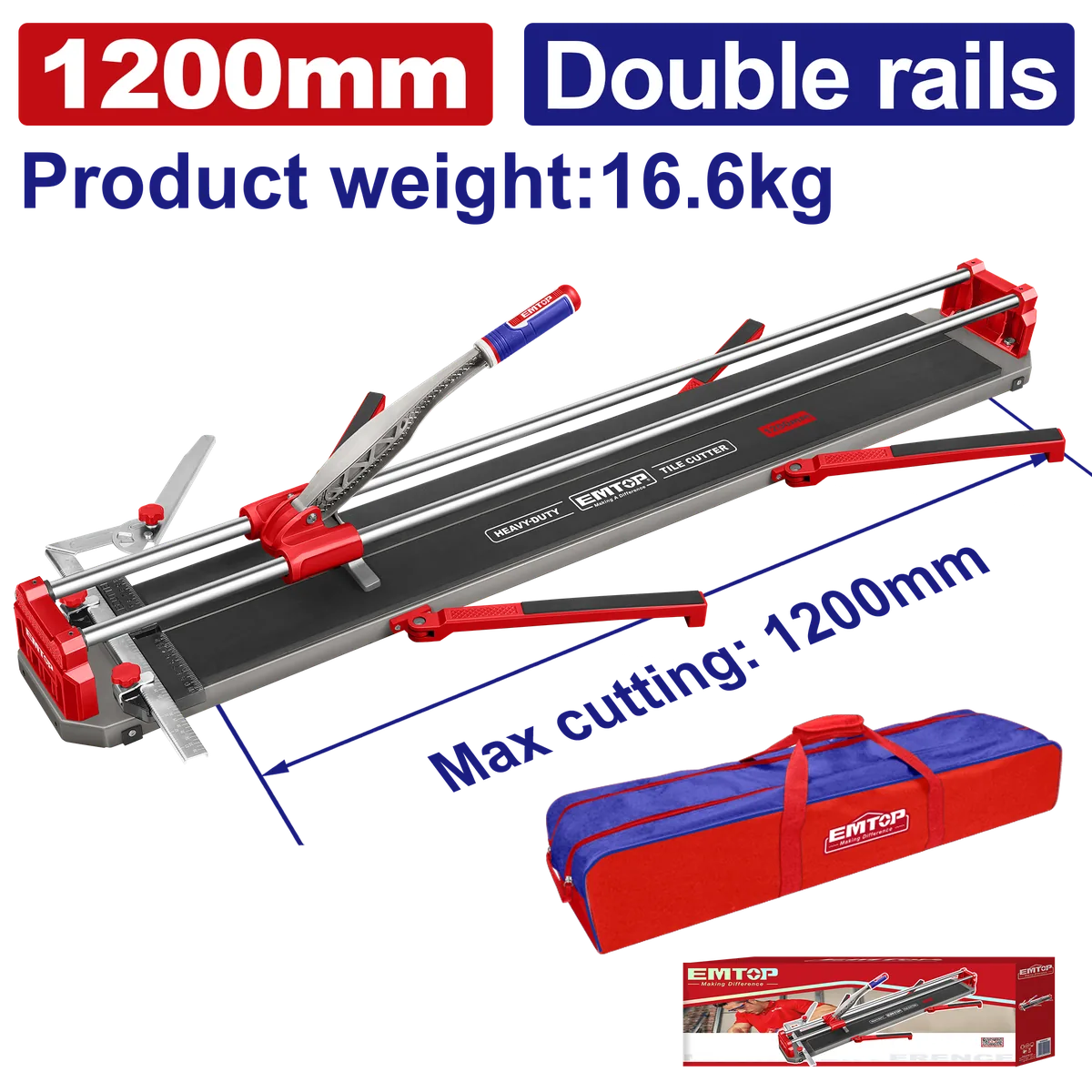 ETCR1206 1200mm磁磚切割器專用軸承刀輪