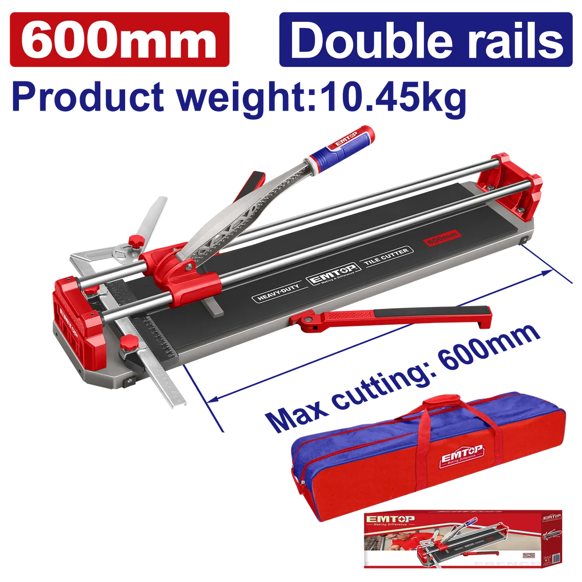ETCR6005 600mm磁磚切割器專用軸承刀輪