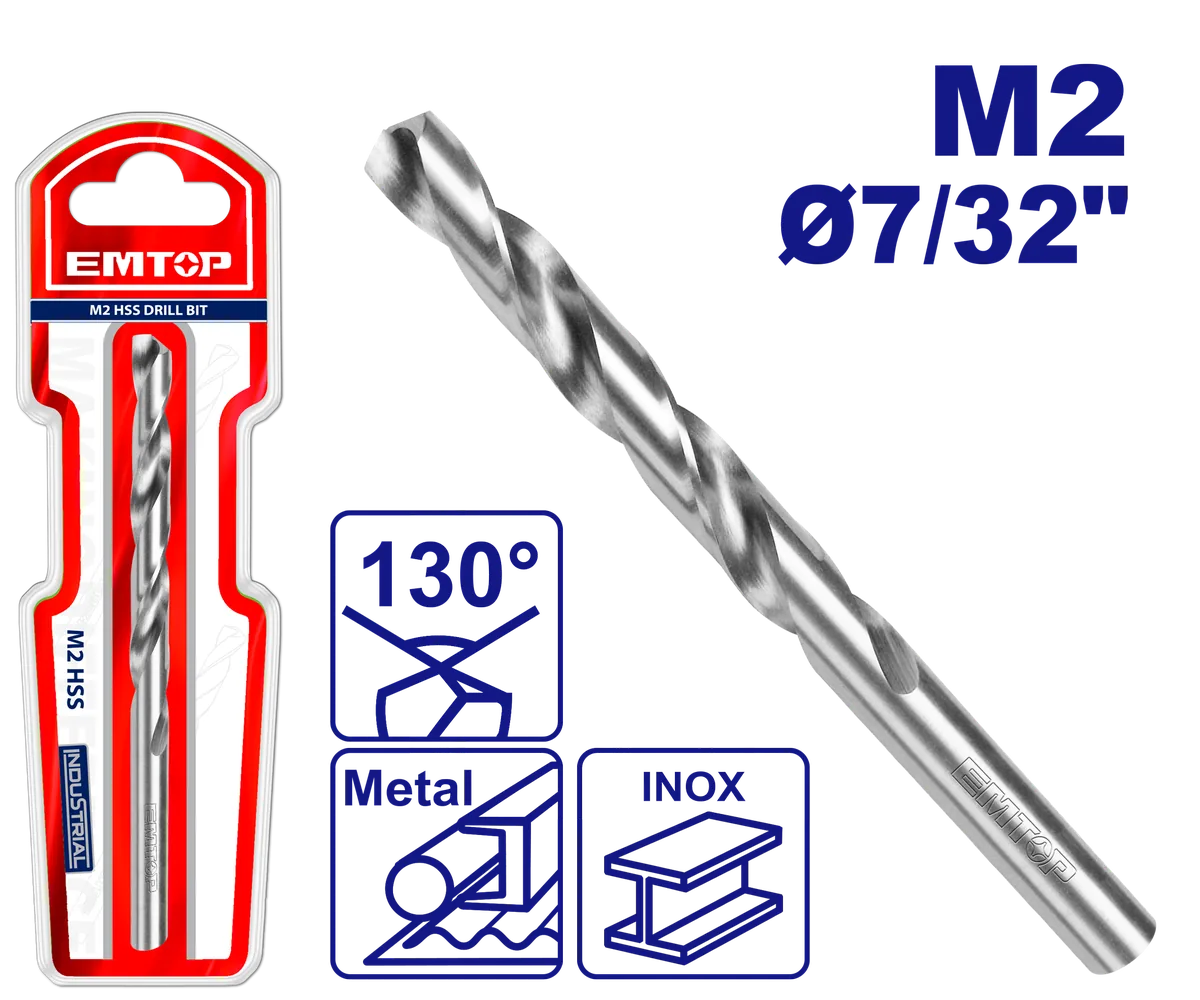 ETDB1207321 M2 7/32吋金屬用麻花鑽頭