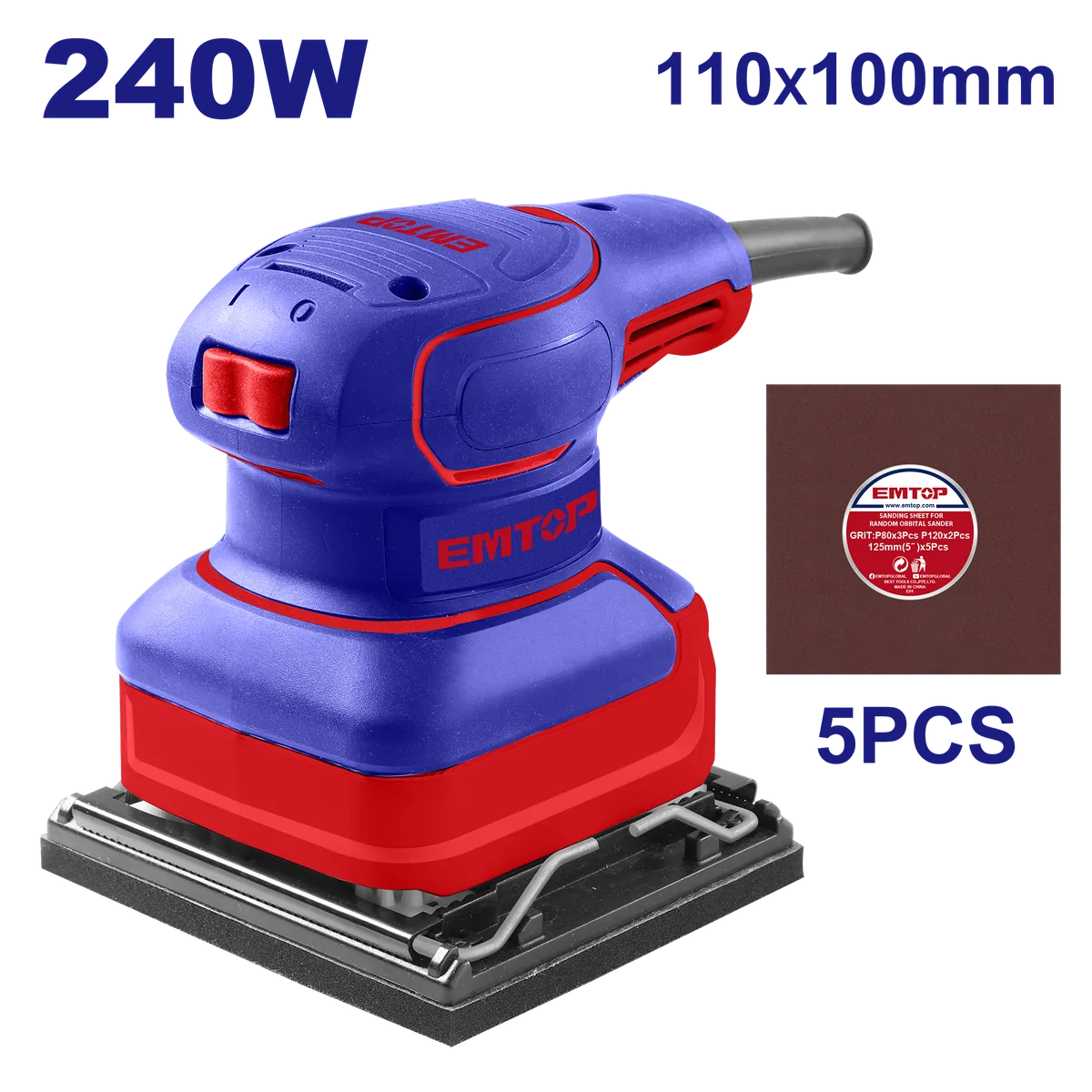 ULFSR2402 110V方型電動砂紙機240W(插電款)