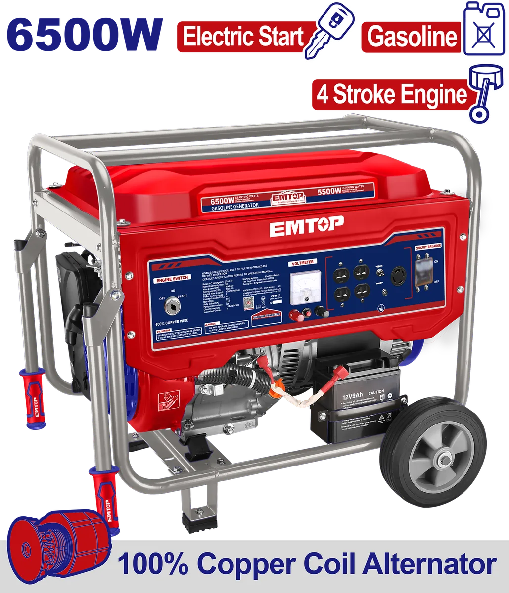 ULGGRD6511 四行程汽油發電機組/6.5kW