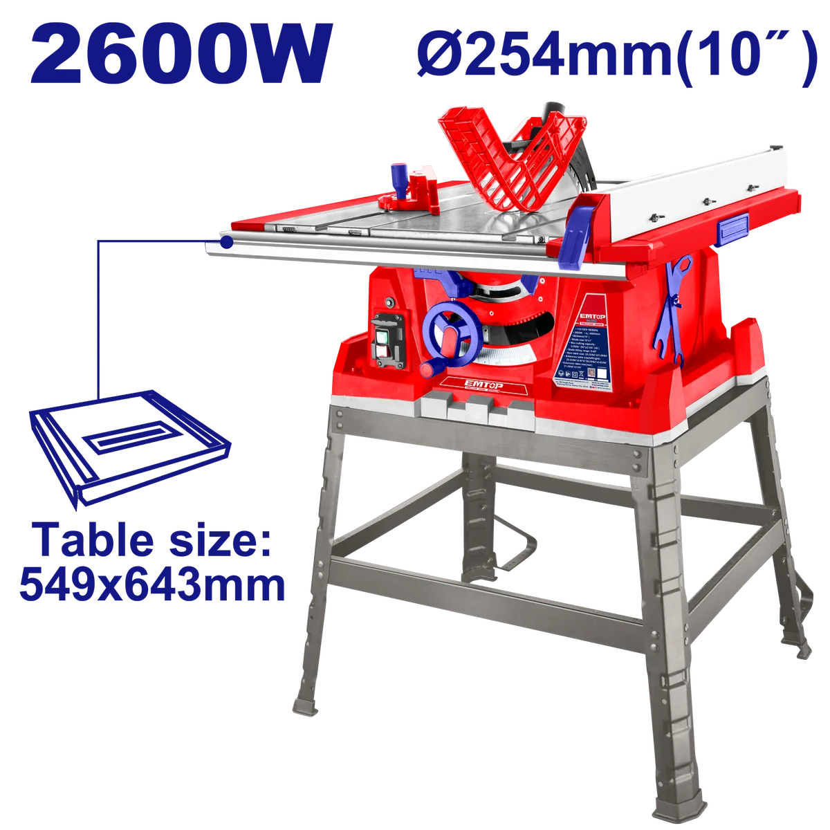 ULTSW26001 110V台桌鋸2600W(插電款)